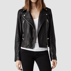 All Saints Bleeker Biker leather jacket